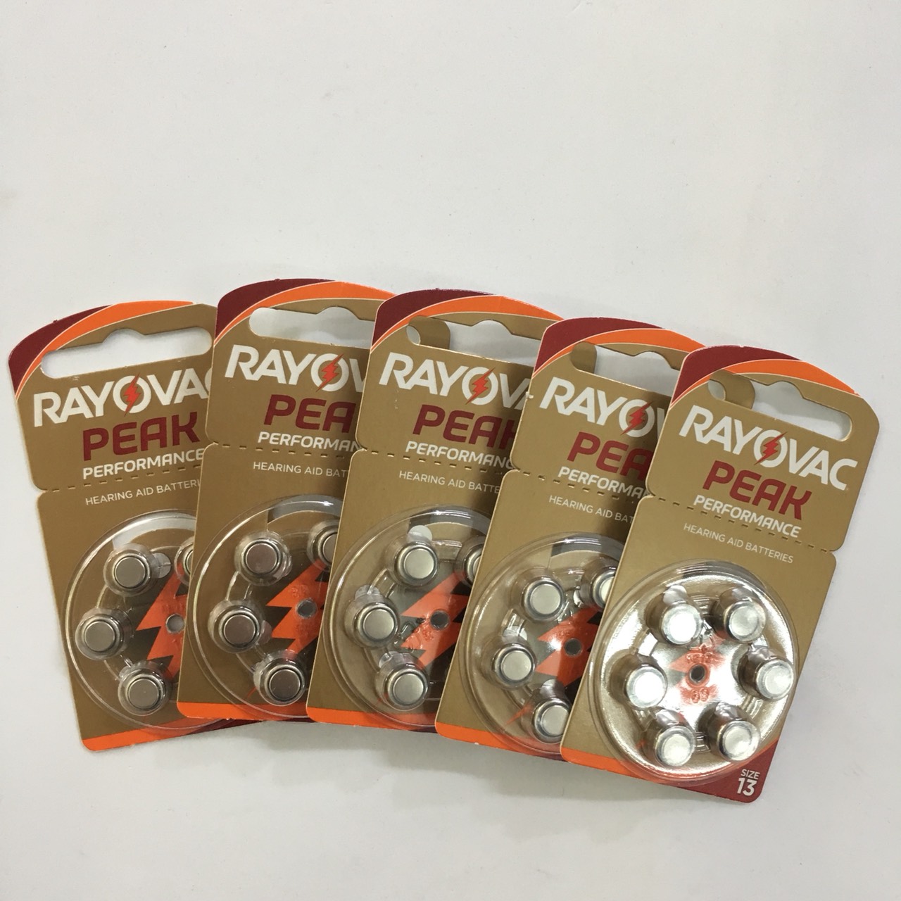 1 Vỉ Pin Trợ Thính PR48, A13 Rayovac 1.45V ( 1 Vỉ 6 Viên)