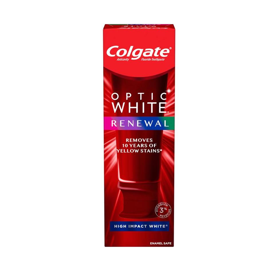 KEM ĐÁNH RĂNG COLGATE OPTIC WHITE PLATINUM 116G MỸ