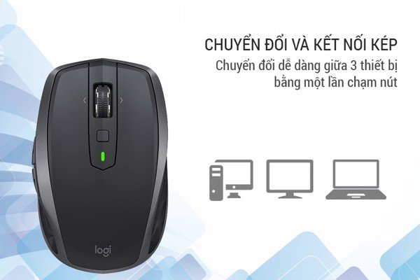 Chuột Bluetooth Logitech MX Anywhere 2S Receiver USB