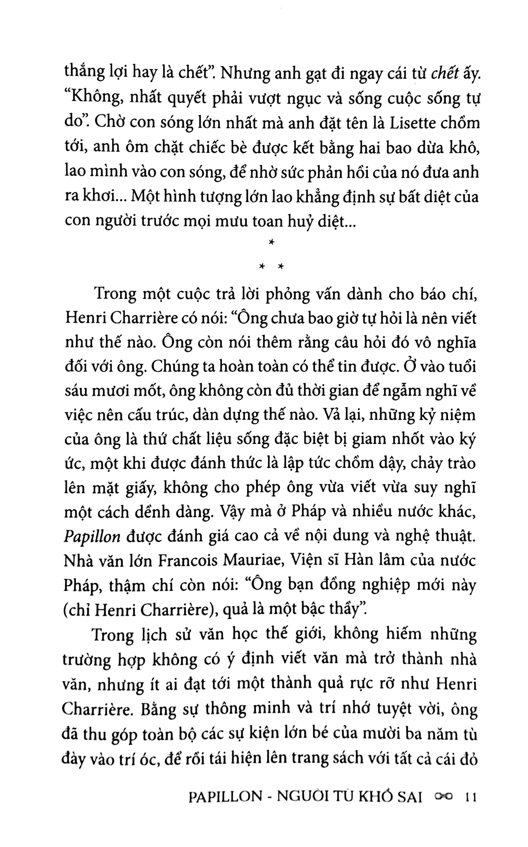 Fahasa - Papillon - Người Tù Khổ Sai (Tái Bản 2019)