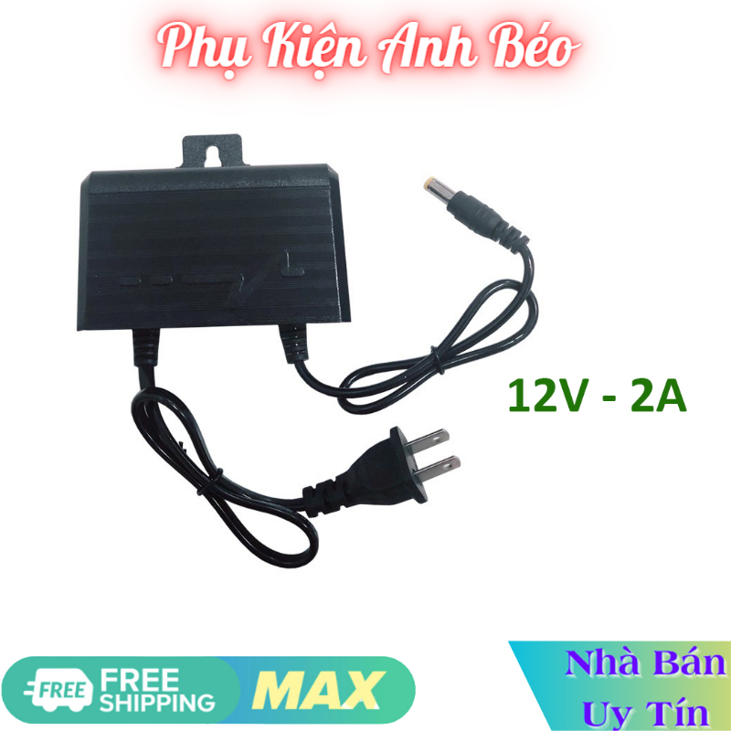 Nguồn Camera Yoosee Ngoài Trời 12V - 2A