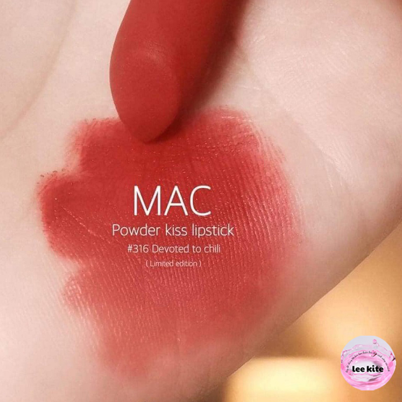 Son Mac Bản Giới Hạn 316 Devoted To Chili – Đỏ Gạch (Power Kiss Limited Editon)