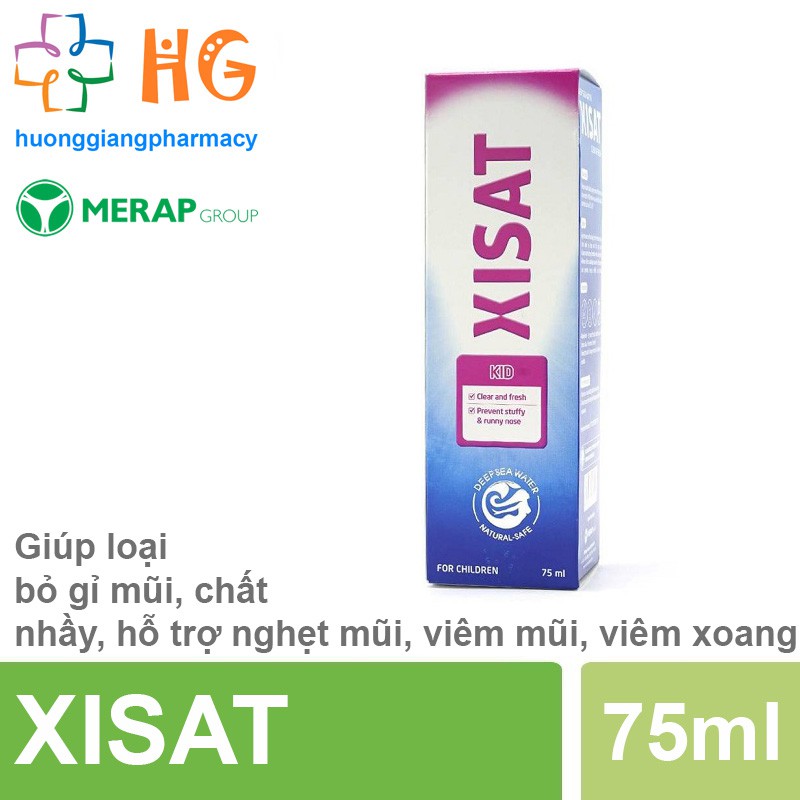 Nước biển sâu xisat trẻ em - xịt sạch thông mũi