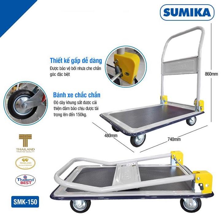 [HCM]Xe đẩy hàng Sumika SMK150 - Thái Lan