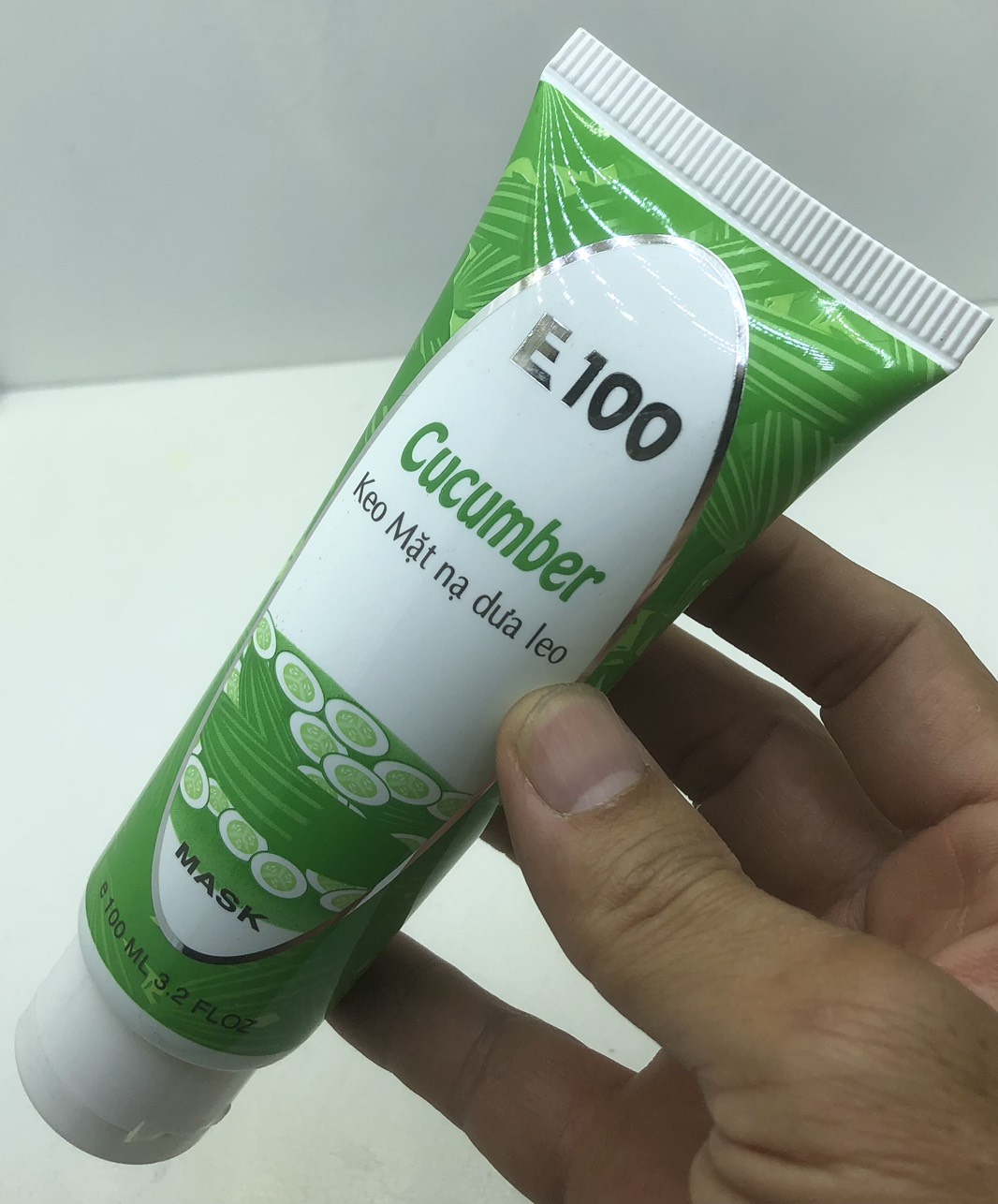 Gel lột mặt nạ dưa leo E100