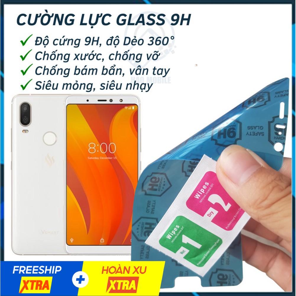 Dán cường lực dẻo nano 9H Vsmart Active 1