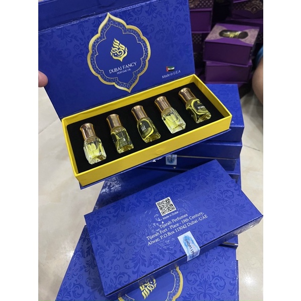 Set Tinh Dầu Nước Hoa Dubai Mini