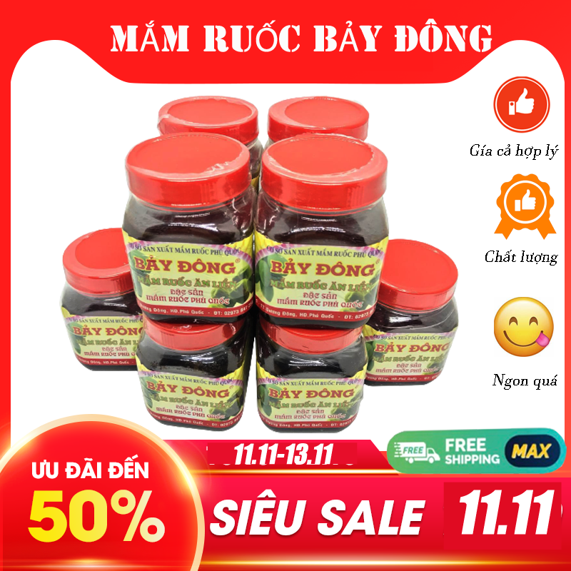 [HCM]Mẳm ruốc Bảy đông hũ nhỏ