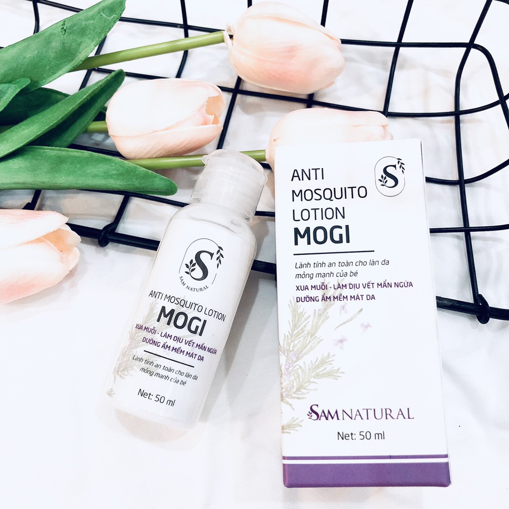Kem Chống Muỗi Cho Bé Mogi Sam Natural
