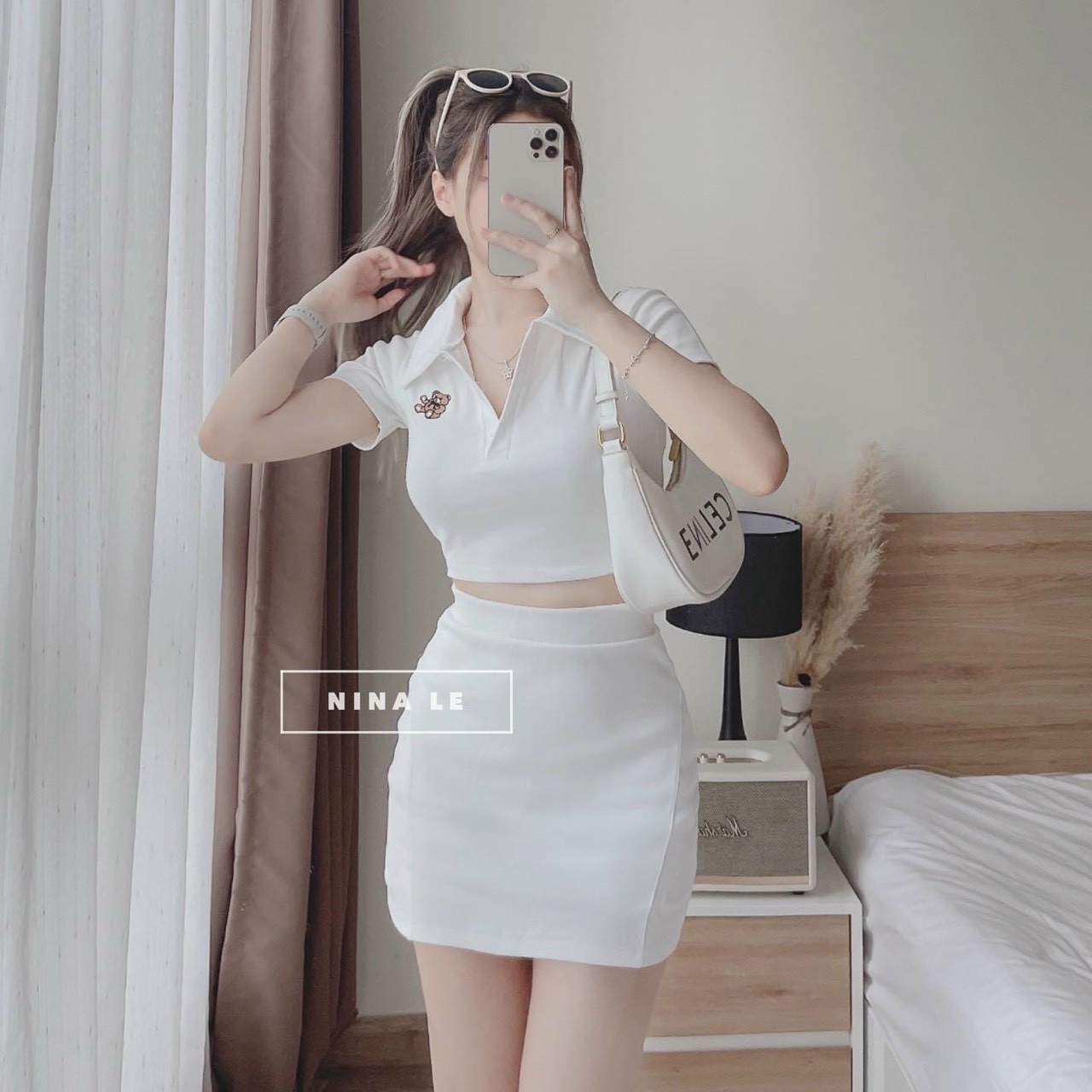 Sét bộ thun gân sang chảnh 2 màu đẹp như hình ldt1022