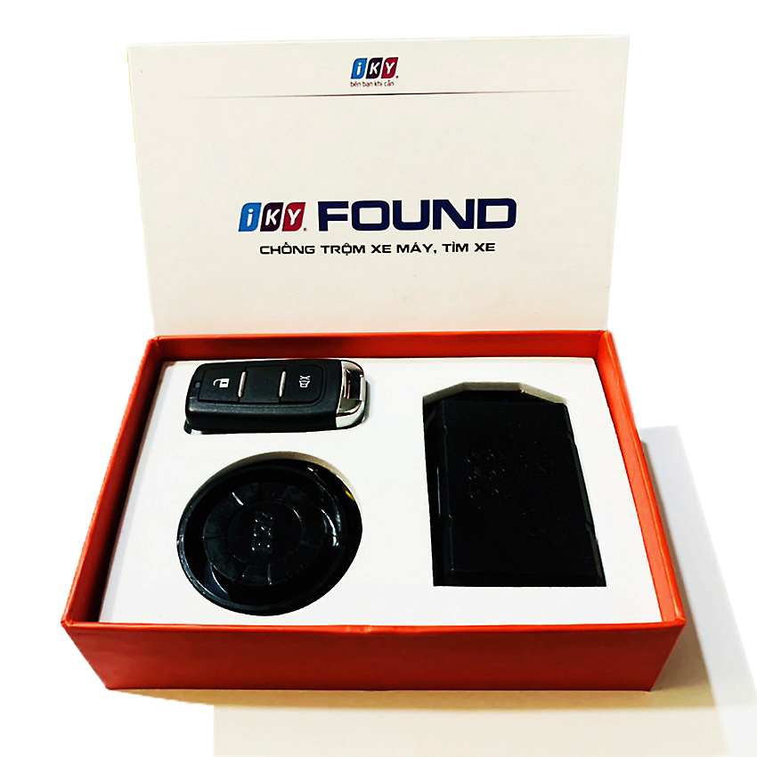 Chống trộm xe máy Iky Found, tìm xe, chống trộm, chống cướp, chống rung và chế độ chờ tiết kiệm điện. - Điện Dân Dụng.