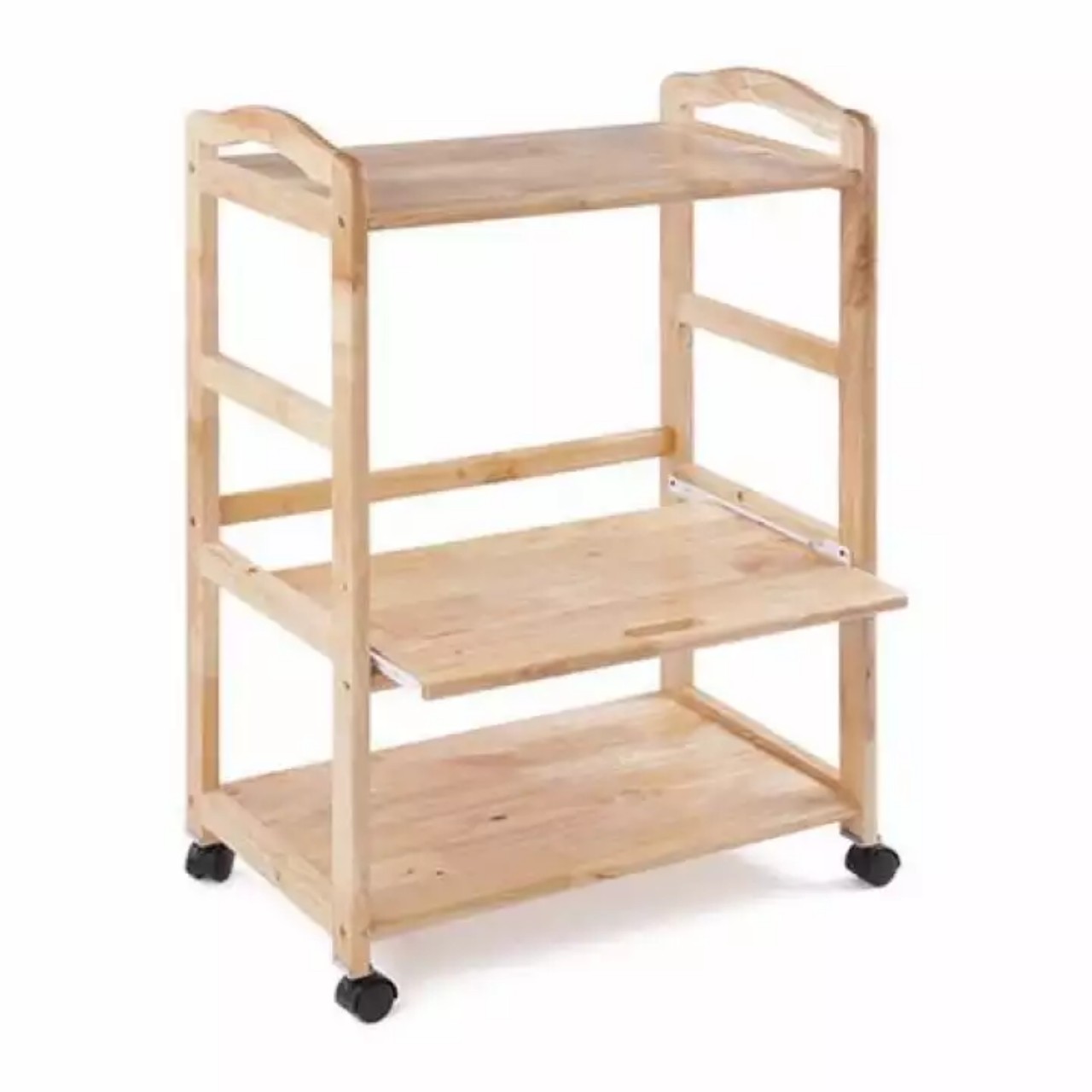 [HCM]Kệ gỗ để lò vi sóng 3 tầng