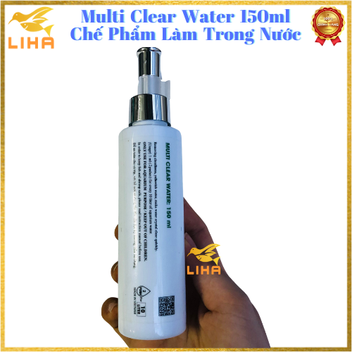 Chế Phẩm Làm Trong Nước Multi Clear Water Cho Bể Cá, Bể Thủy Sinh