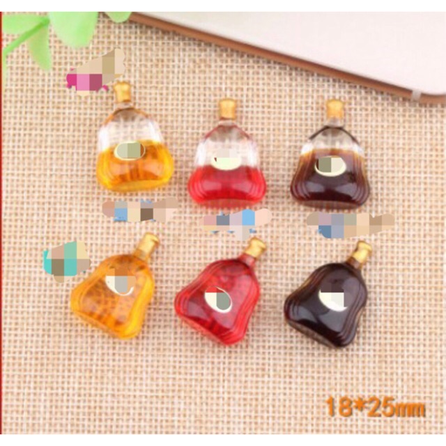 [HCM]Chai Rượui X.O Charm Slime Phị Kiện Trang Trí [1 chai ]