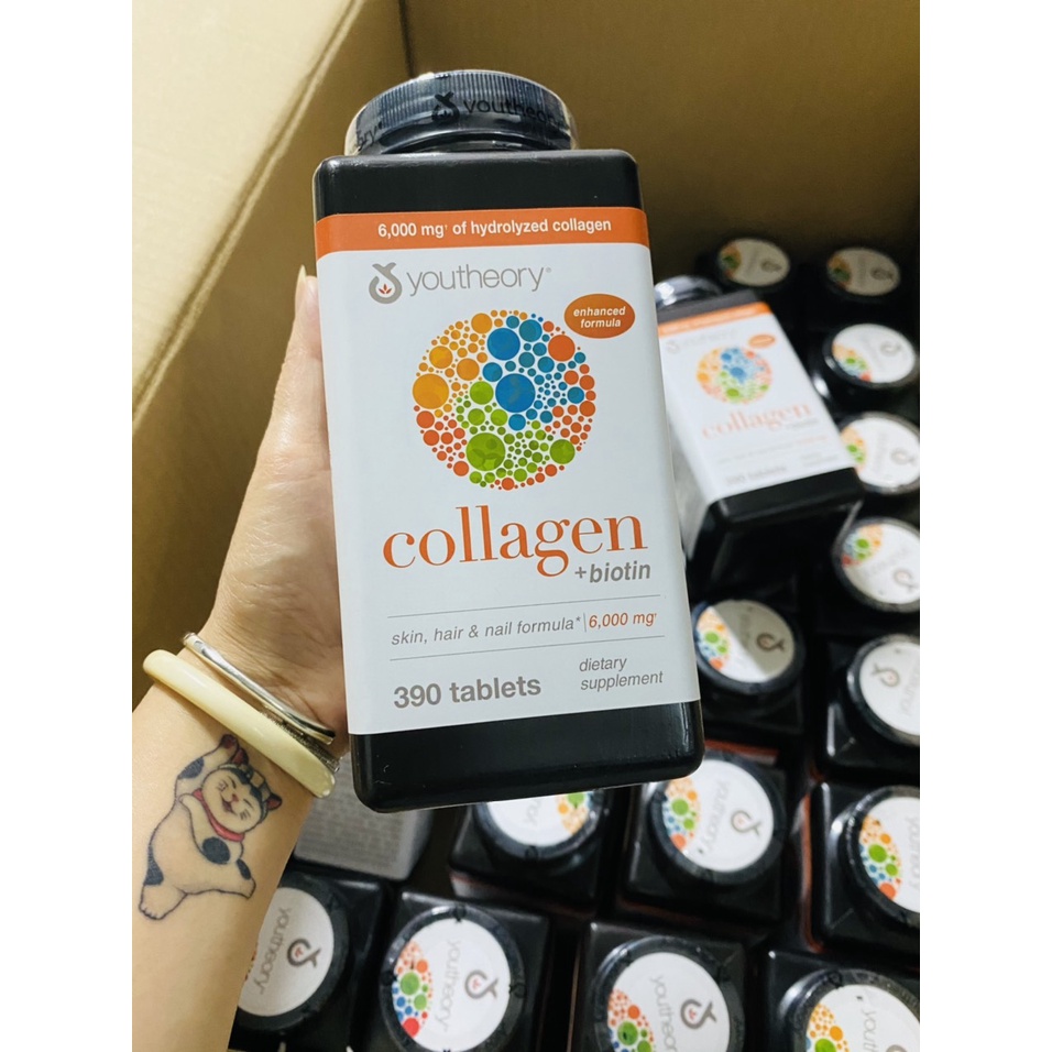 Collagen 390v Collagen Youtheory Advanced Type 1,2&3