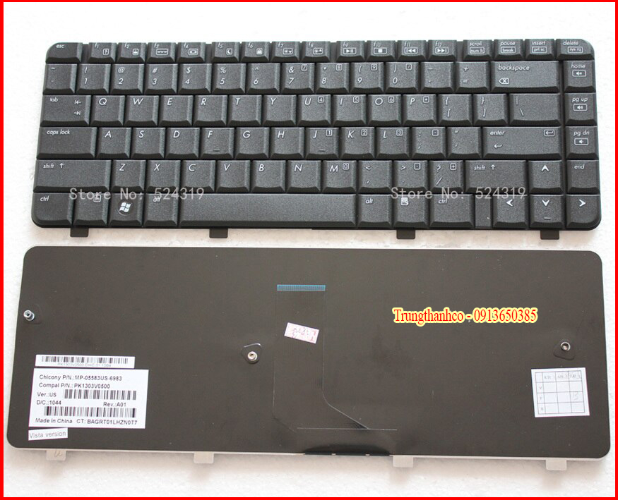 Bàn Phím Laptop Hp Cq40