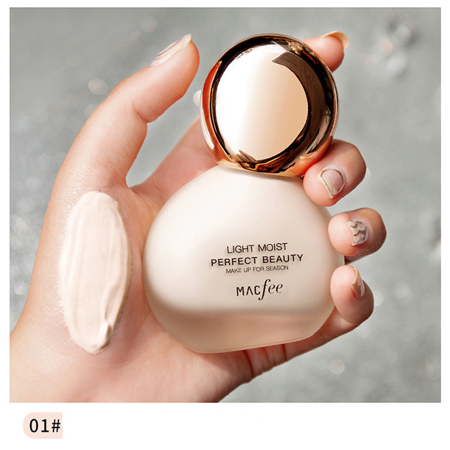 [GIẢM 5% ĐƠN 129K]Kem Nền Che Khuyết Điểm Dưỡng Ẩm Lâu Trôi Macfee Light Flawless Liquid Foundation