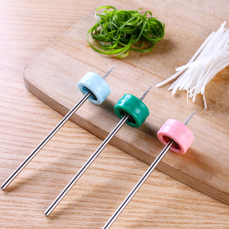 Dụng Cụ Bào Sợi Rau Muống Chẻ Hành Lá Nhỏ Gọn dễ bào và chẻ sợi
