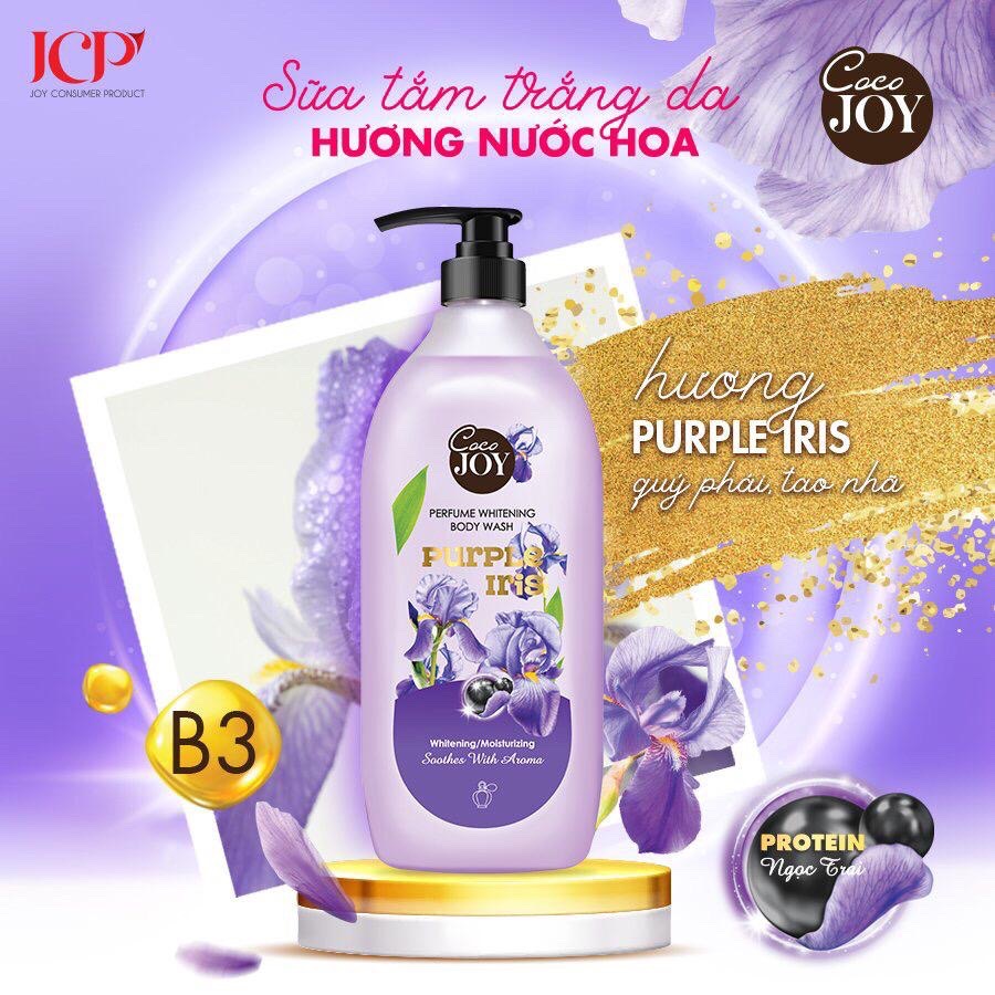 Sữa Tắm Hương Nước Hoa Iris 900g - Coco Joy