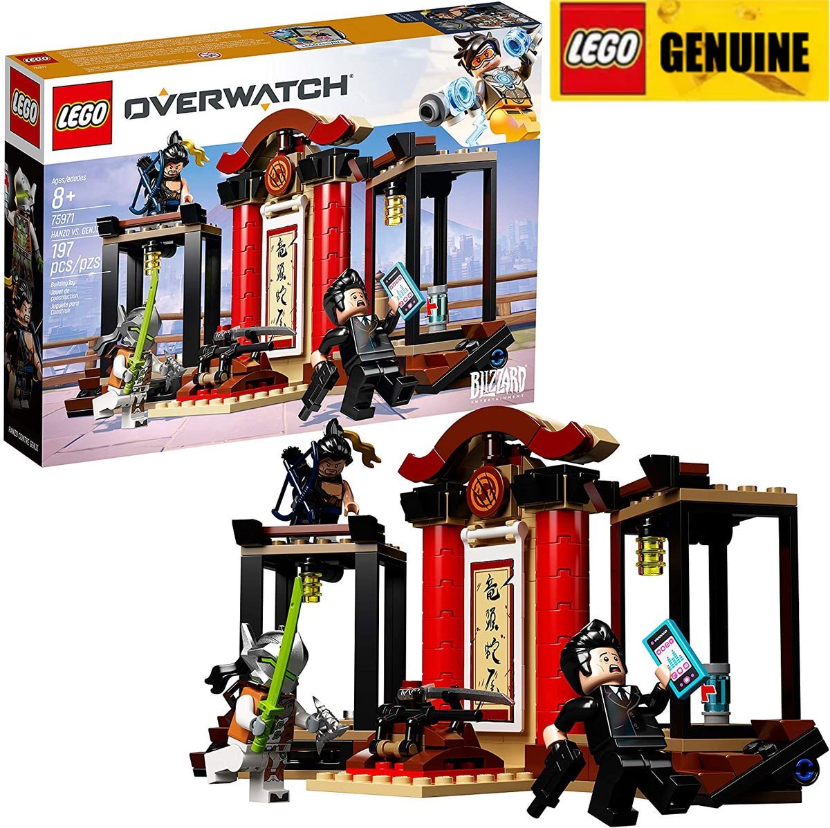 Đồ Chơi LEGO Overwatch 75971  Hanzo đại chiến Genji LEGO 75971 Hanzo vs  Genji