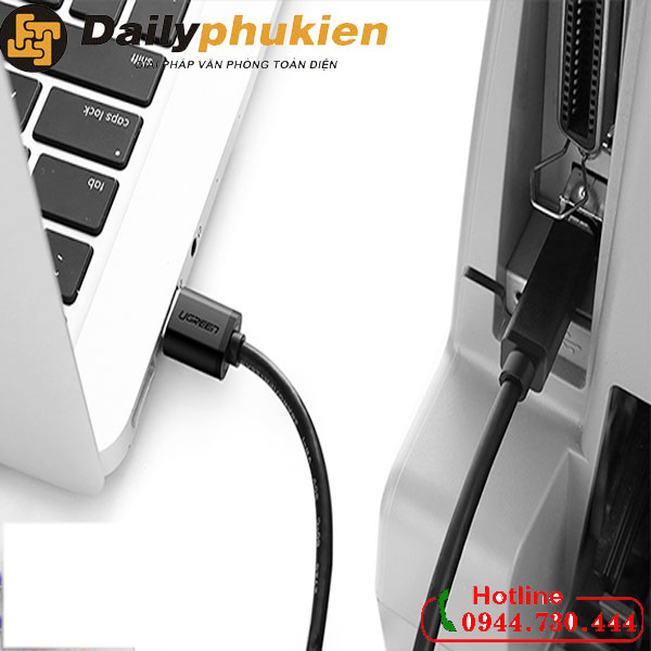 Cáp USb kết nối máy tính với máy in 1.5m UGREEN 10845