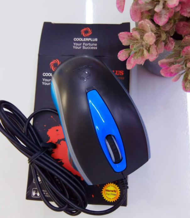 Chuột, chuot quang dây USB Coolerplus FX5 Plus, LED - Bảo hành 2 năm