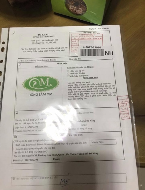 Tăng cân đông y Hồng Sâm QM