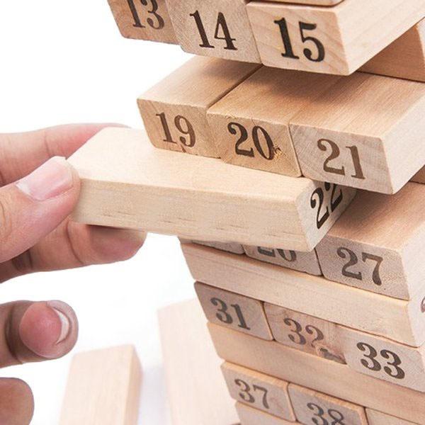 Bộ Đồ Chơi Rút Gỗ - WOOD TOYS(Có 2 loại chọn: Loại Lớn và nhỏ)