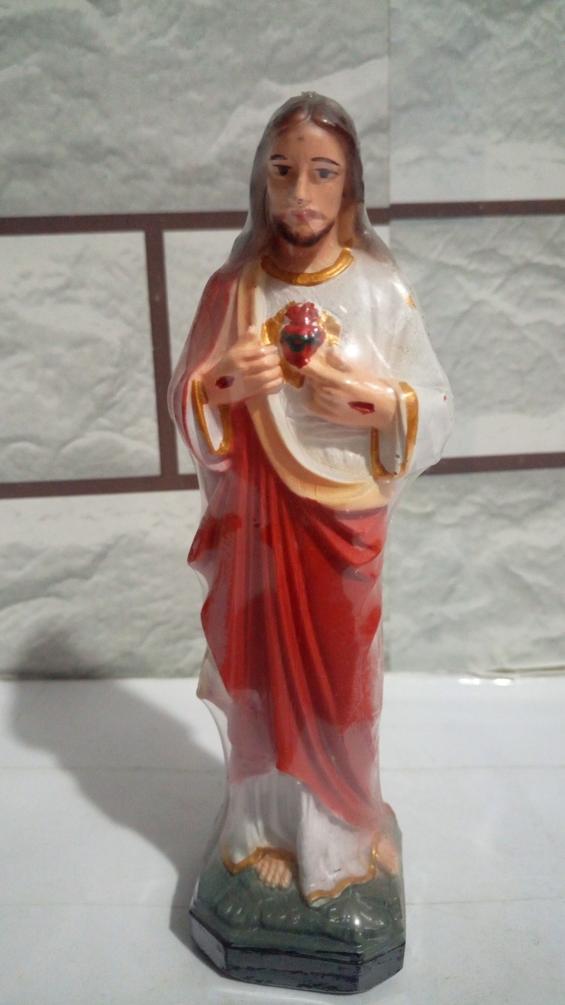 Tượng Trái Tim Chúa Giê-Su cao 15cm