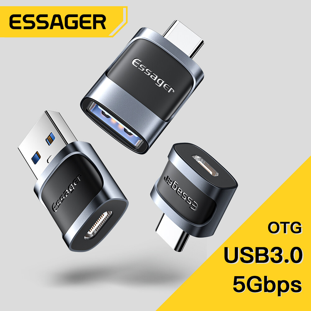 USB 3.2 / 3.0 Đầu chuyển đổi OTG USB Type C sang USB Full size (TYPE C Male to USB Female Cable Adapter Converter)