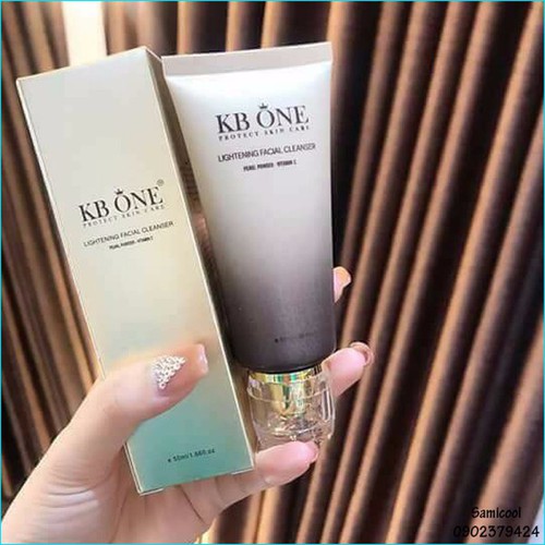 [HCM]Sữa Rửa Mặt Làm Sáng Da Ngừa Mụn KB ONE -100ml