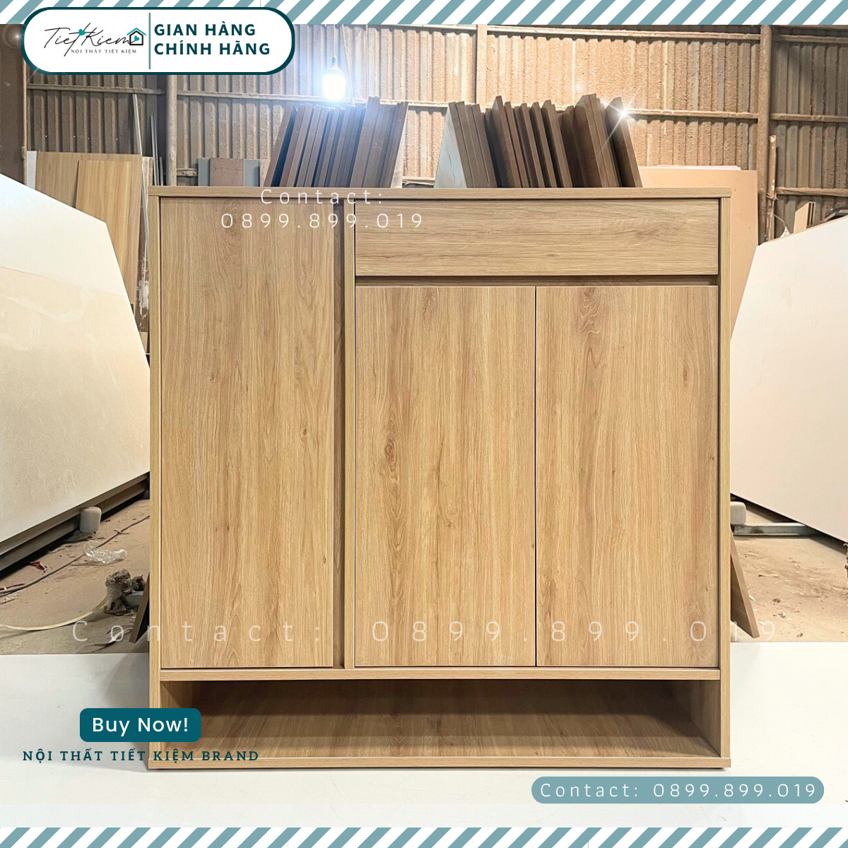 Tủ giày cửa mở gỗ tg99879