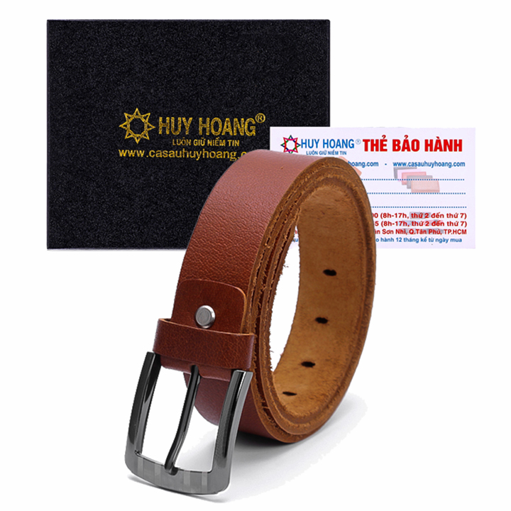 Men's belt cowhide 1 layer 4p skin color, black, brown hk4101-02-03
