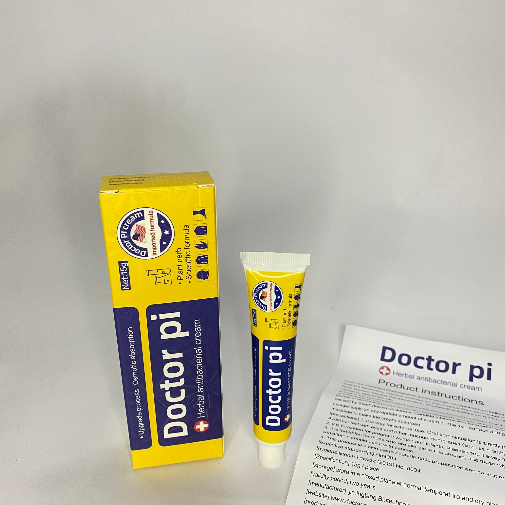 Kem bôi Doctor Pi nhập Mỹ Combo 7 Tuýp