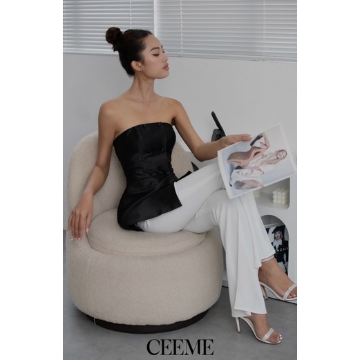 Lady Suit Top - Áo cúp ngang form Suit CEEME