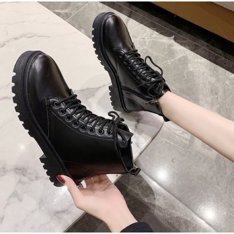 Boot nữ cổ thấp 104  bốt nữ thời trang hot trend