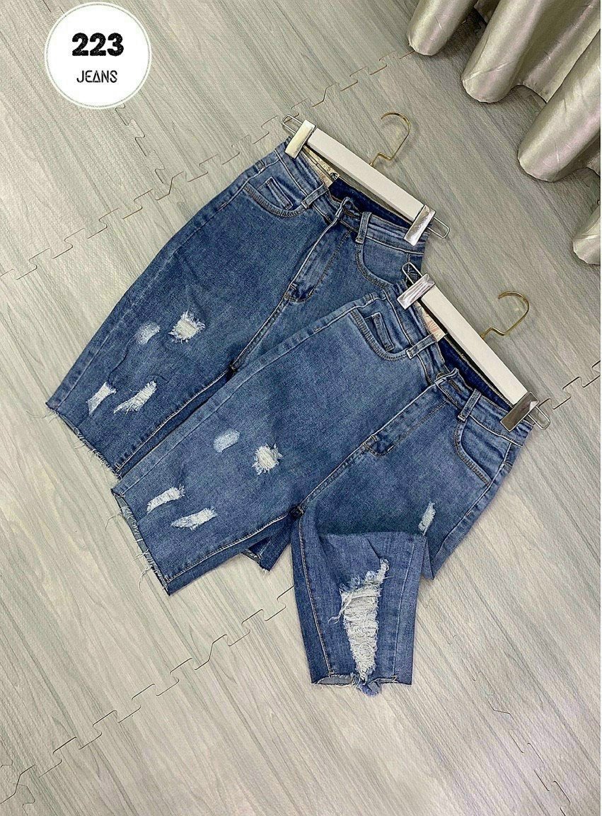 QUẦN NGỐ JEAN NỮ CHẤT LIỆU DENIM CAO CẤP - THỜI TRANG CÁ TÍNH MẪU MỚI HOT HIT KEN SHOP 88 - QNJNU804