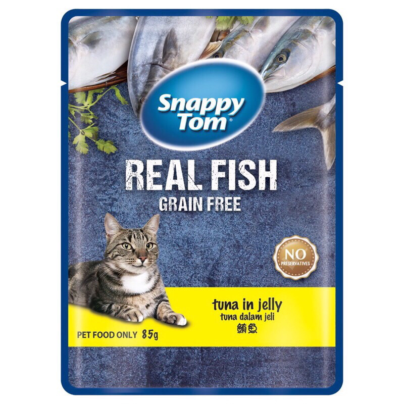 Pate mèo Snappy Tom 85g