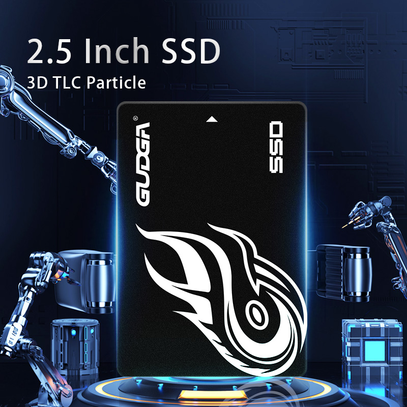 GUDGA 2.5 Inch SATA III SSD SSD 128GB 256GB 512GB 1TB 2TB 4TB SSD 120GB 240g 480GB 960GB SSD SATA3 Ổ cứng lưu trữ thể rắn nội bộ cho máy tính xách tay Máy tính để bàn Sata đĩa