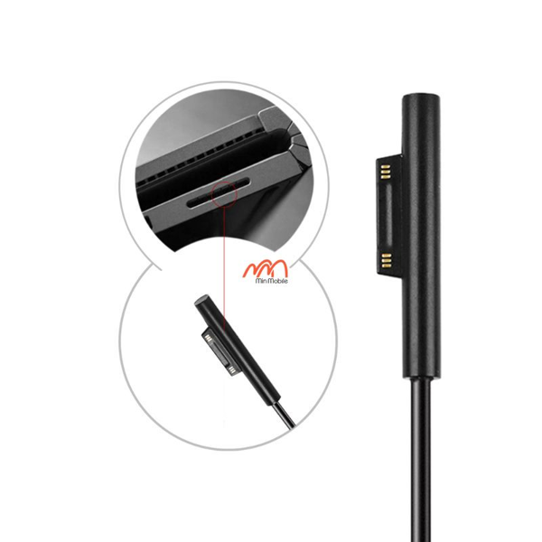 Cáp Sạc Microsoft Surface Book 1 / 2