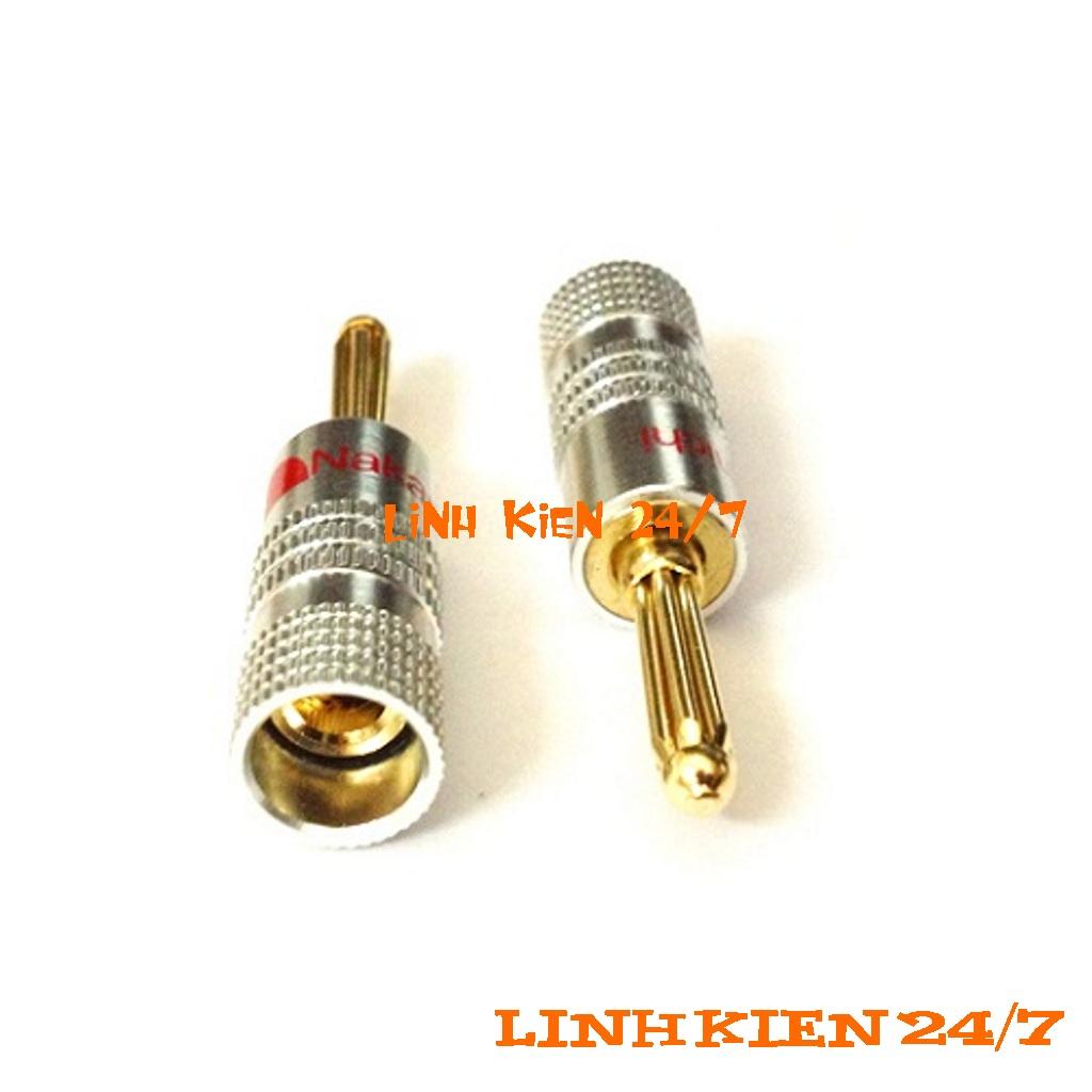 JACK BẮP CHUỐI NAKAMICHI 4MM (1 CẶP)