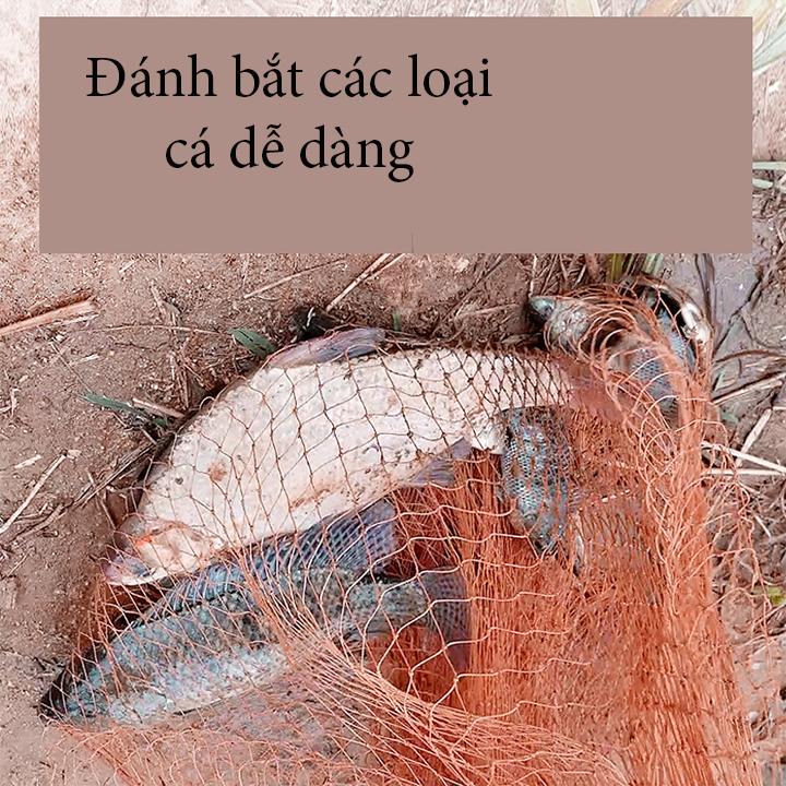 Chài dù bắt cá cao cấp bung 5M-6M-8M