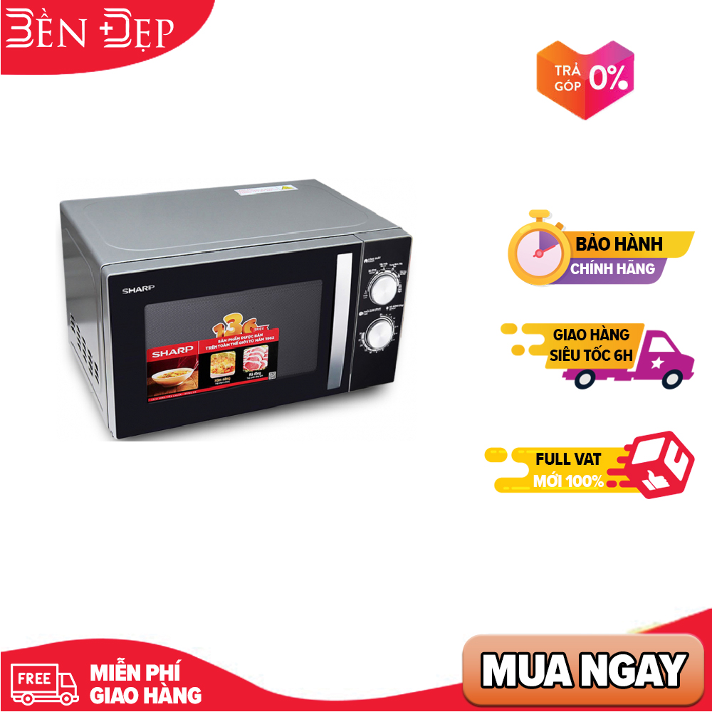 Lò vi sóng cơ Sharp R-31A2VN-S (23 lít) (Giá áp dụng giao tại HN, HCM& các tỉnh liên hệ shop)