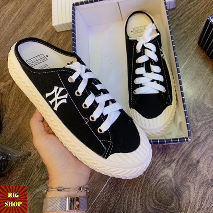 GIÀY THỂ THAO SNEAKER NỮ M.L.B ĐẠP GÓT PLAY BALL