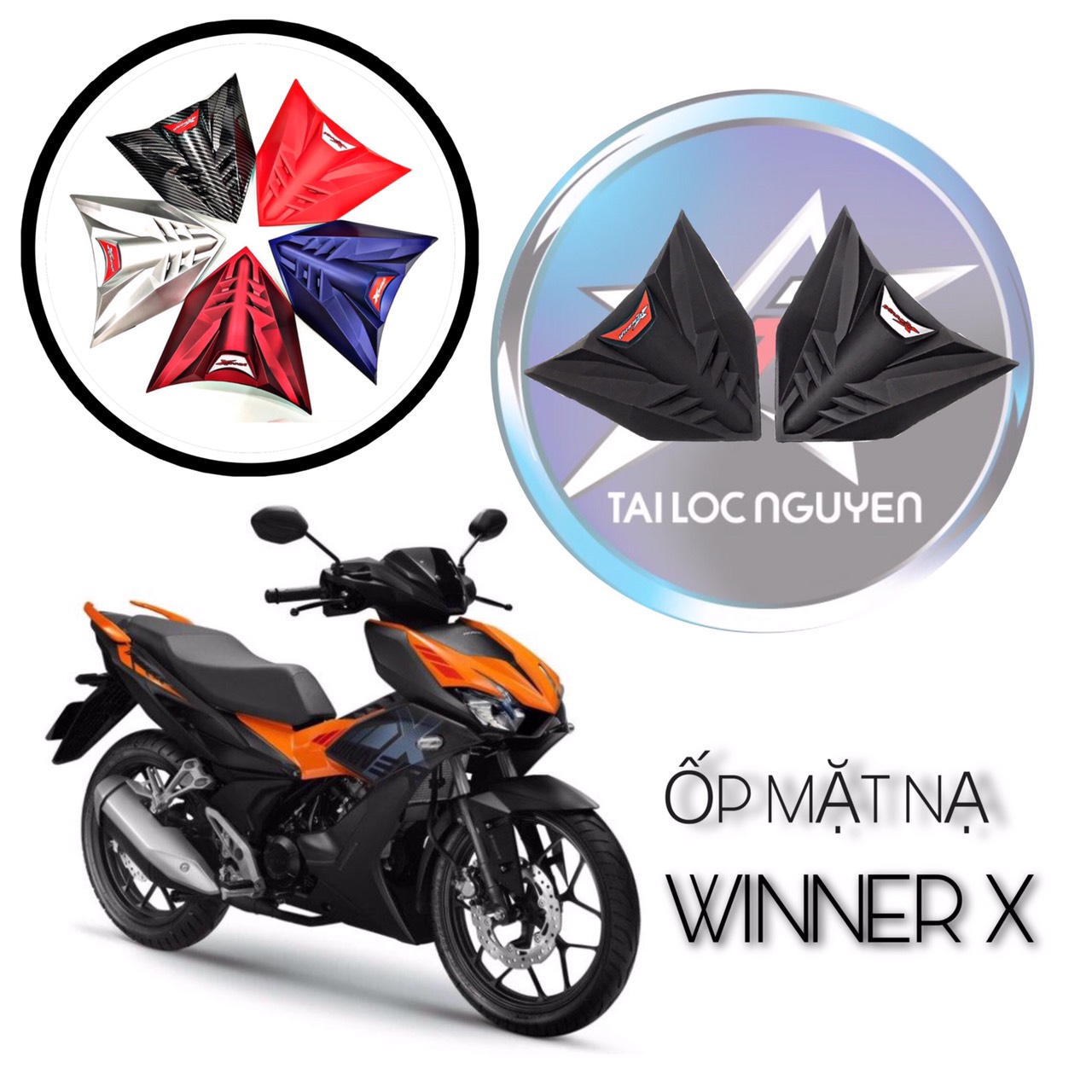[HCM] [SALE] ỐP MẶT NẠ CHO HONDA WINNER X V2