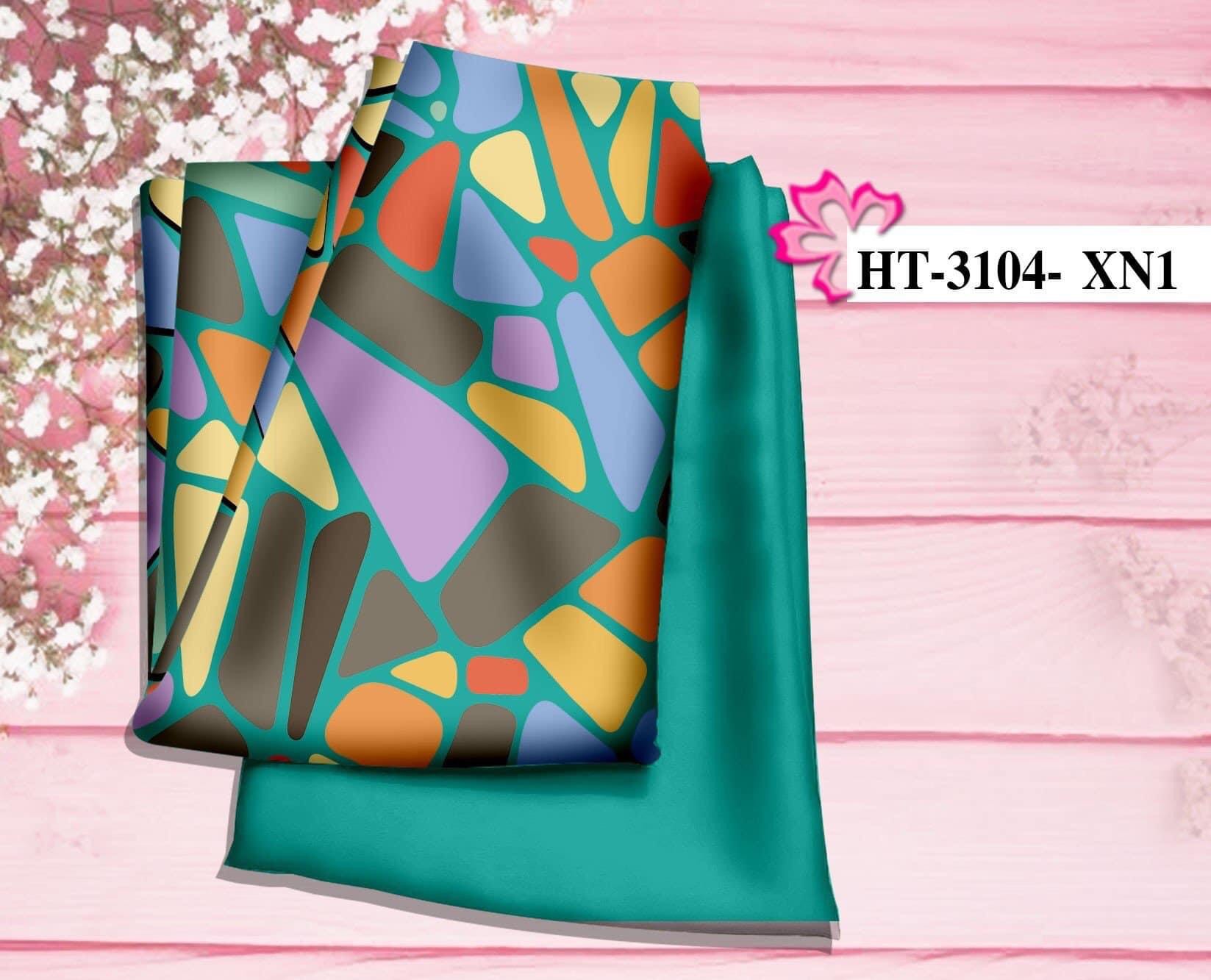 Vải áo dài họa tiết lập thể