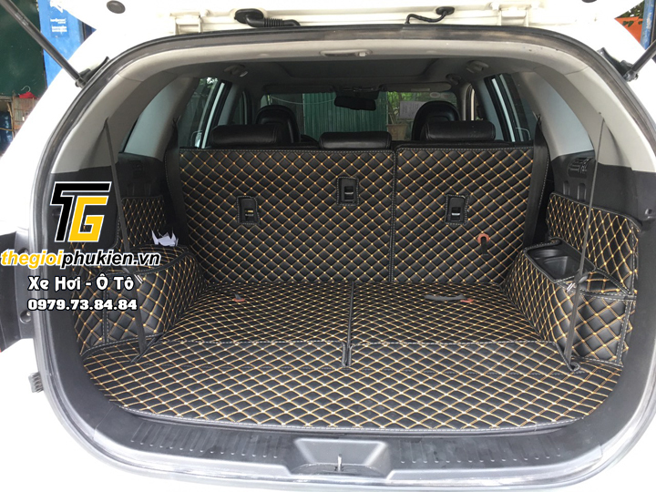 Lót cốp da 6D Kia Sorento 2013-2019 full thành