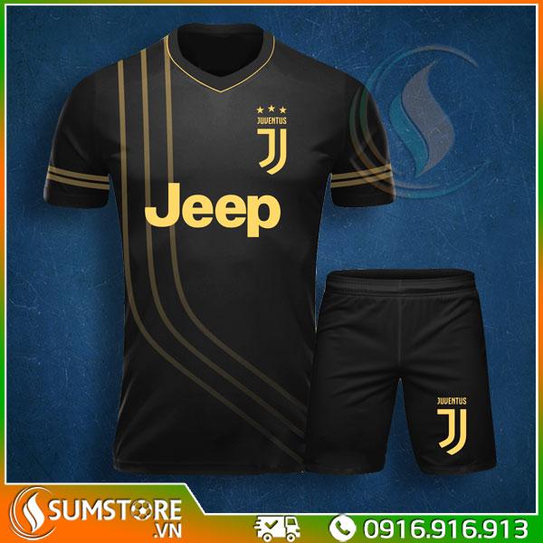 [HCM]Đồ Thể Thao Bóng Đá Mẫu Độc Lạ Cực Đẹp - CLB Juventus Đen 2019 2020