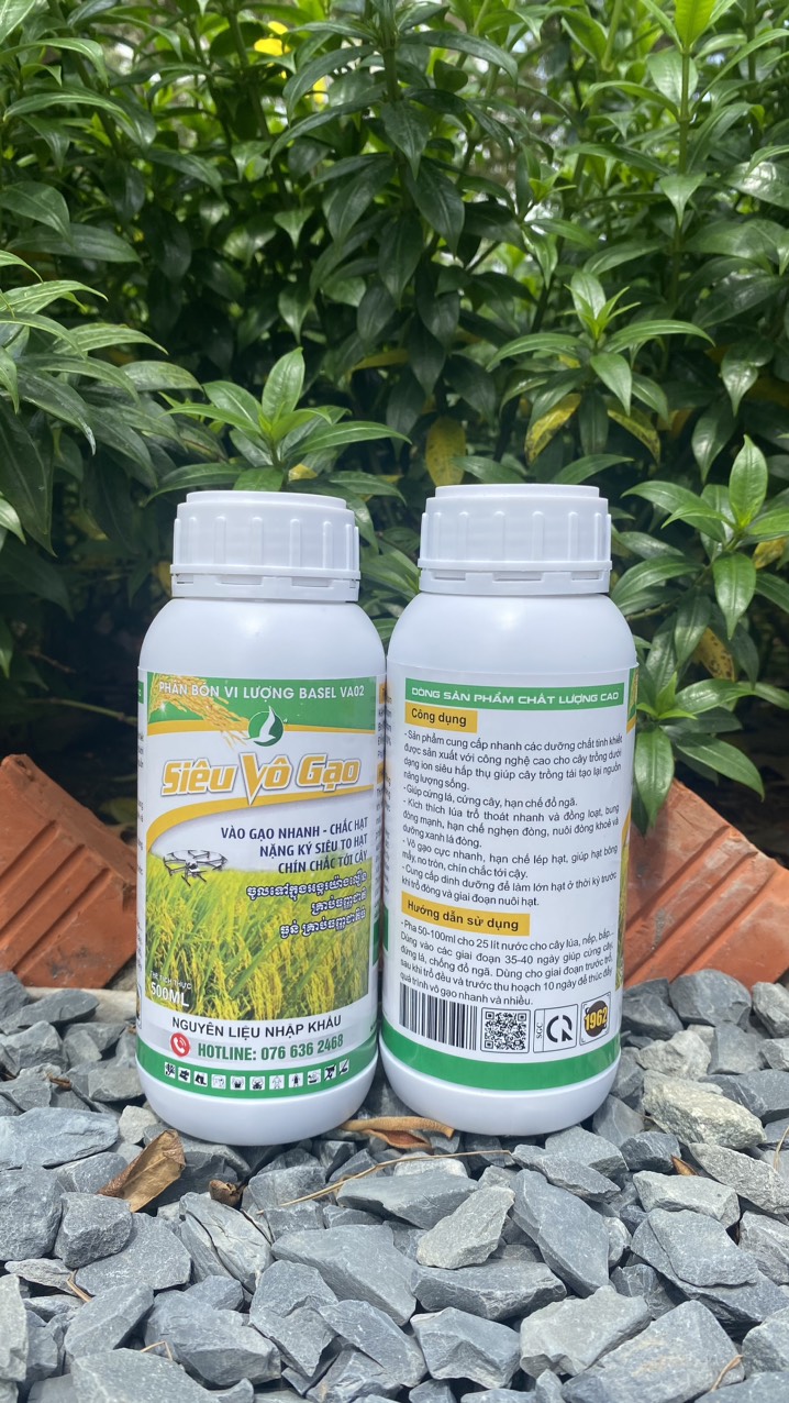 PHÂN BÓN CHO LÚA SIÊU VÔ GẠO (chai 500ml)
