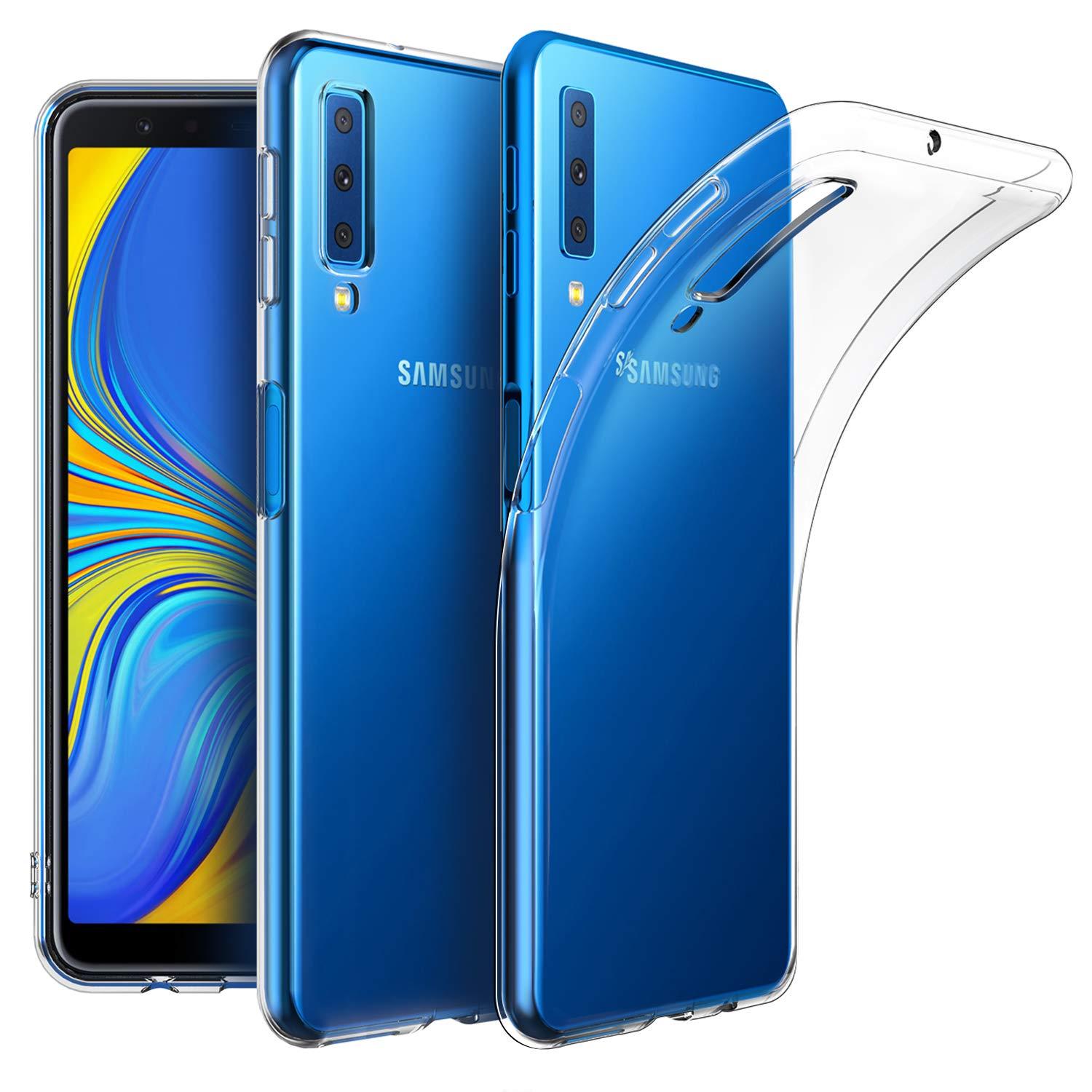 Ốp Silicon 0.33mm cho Samsung A7 2018 (trong suốt)